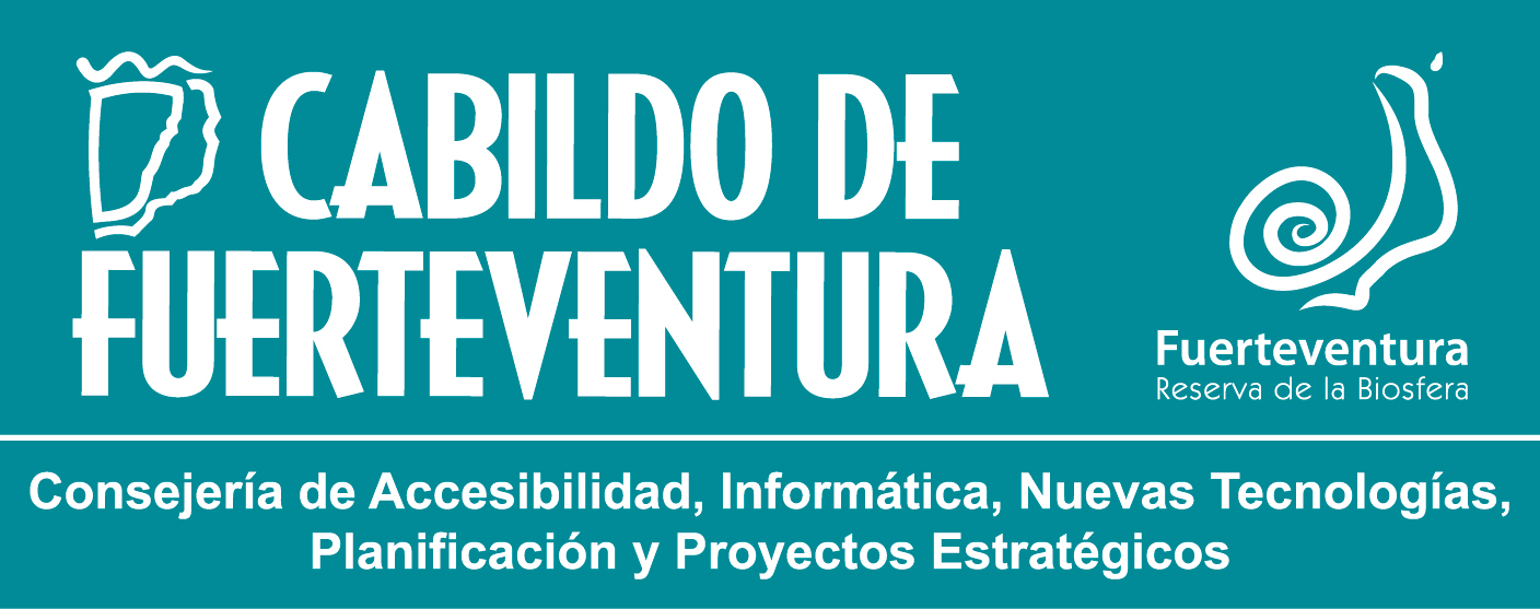 Cabildo de Fuerteventura · Consejería de Accesibilidad, Informática, Nuevas Tecnologías, Planificación y Proyectos Estratégicos